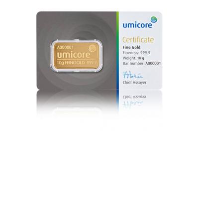 10 g zlatý slitek 10 g zlatý slitek