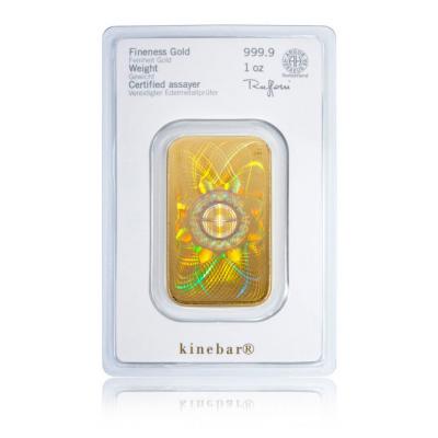 31,1 g zlatý slitek Kinebarren 31,1 g zlatý slitek Kinebarren