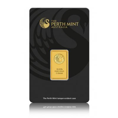 5 g zlatý slitek Pearth Mint 5 g zlatý slitek Pearth Mint