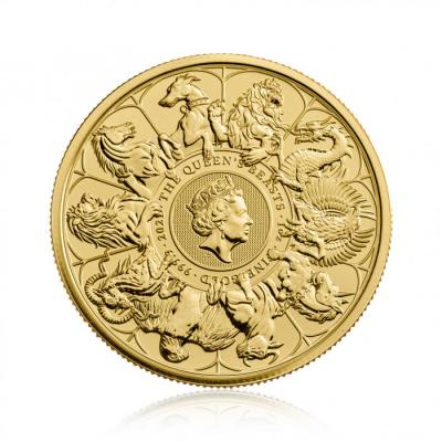Gold Queens Beast Completer Coin 2021 Gold Queens Beast Completer Coin 2021