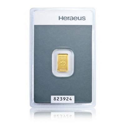 1g zlatý slitek Kinebarren 1g zlatý slitek Kinebarren