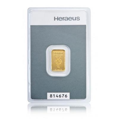 2 g zlatý slitek Kinebarren 2 g zlatý slitek Kinebarren