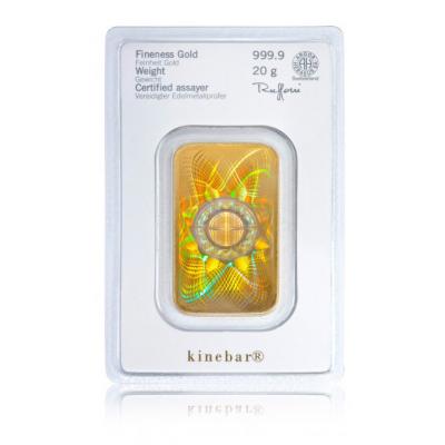20 g zlatý slitek Kinebarren 20 g zlatý slitek Kinebarren