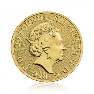 Gold Queens Beast Completer Coin 2021 Gold Queens Beast Completer Coin 2021